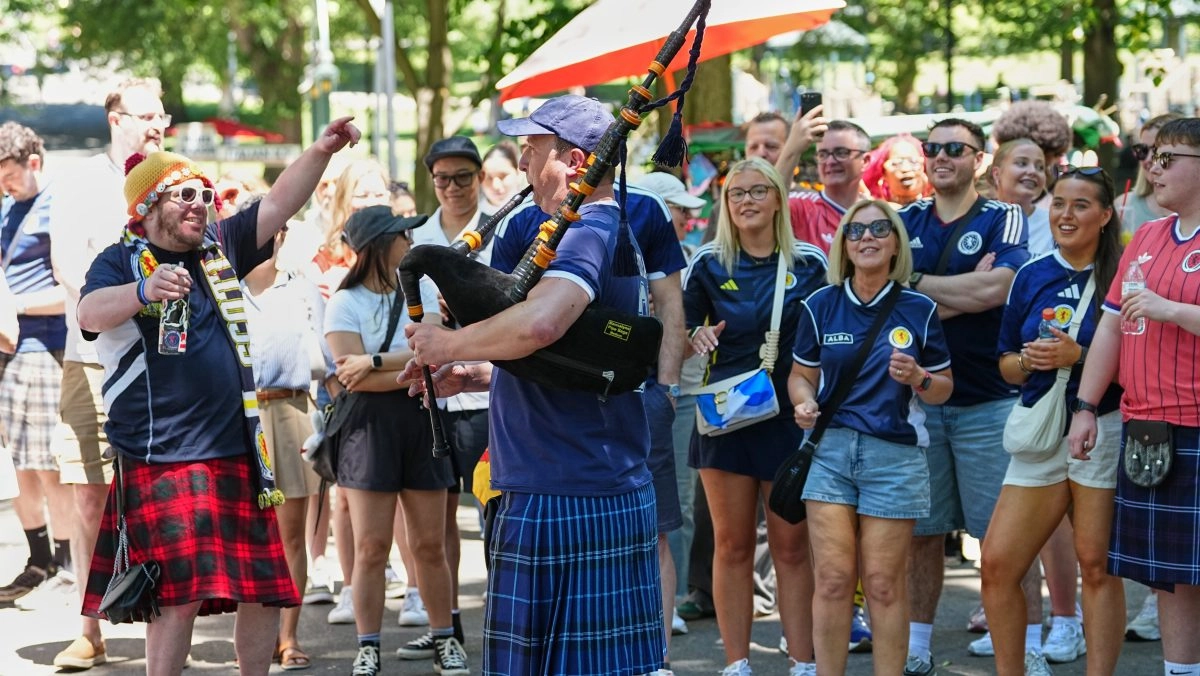 Scotland fans run out of beer in Boston during the 2026 World Cup bars run out of stock