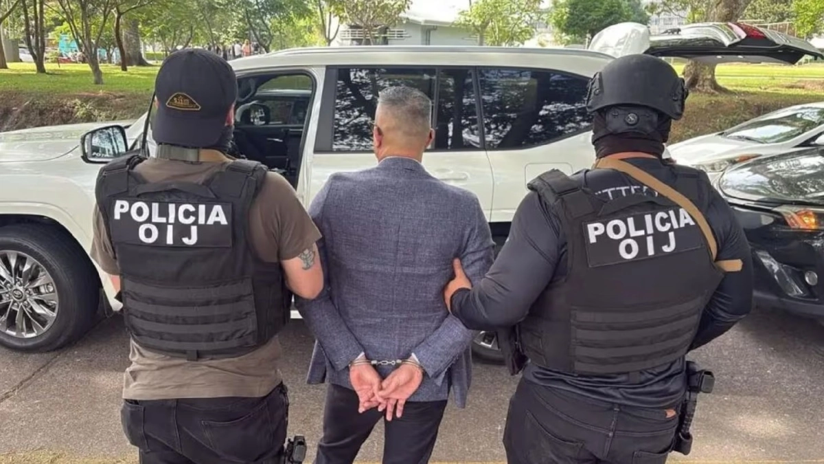 They capture the president of a soccer club in Costa Rica accused by the US of drug trafficking