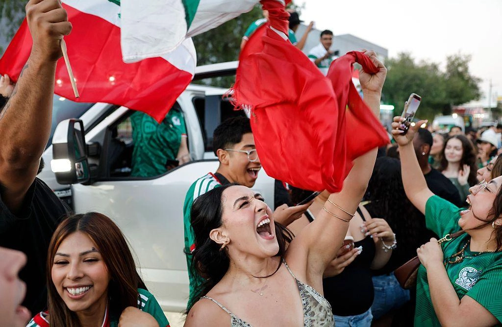 In Mexico they celebrate El Tris classification to the next round of the 2026 World Cup