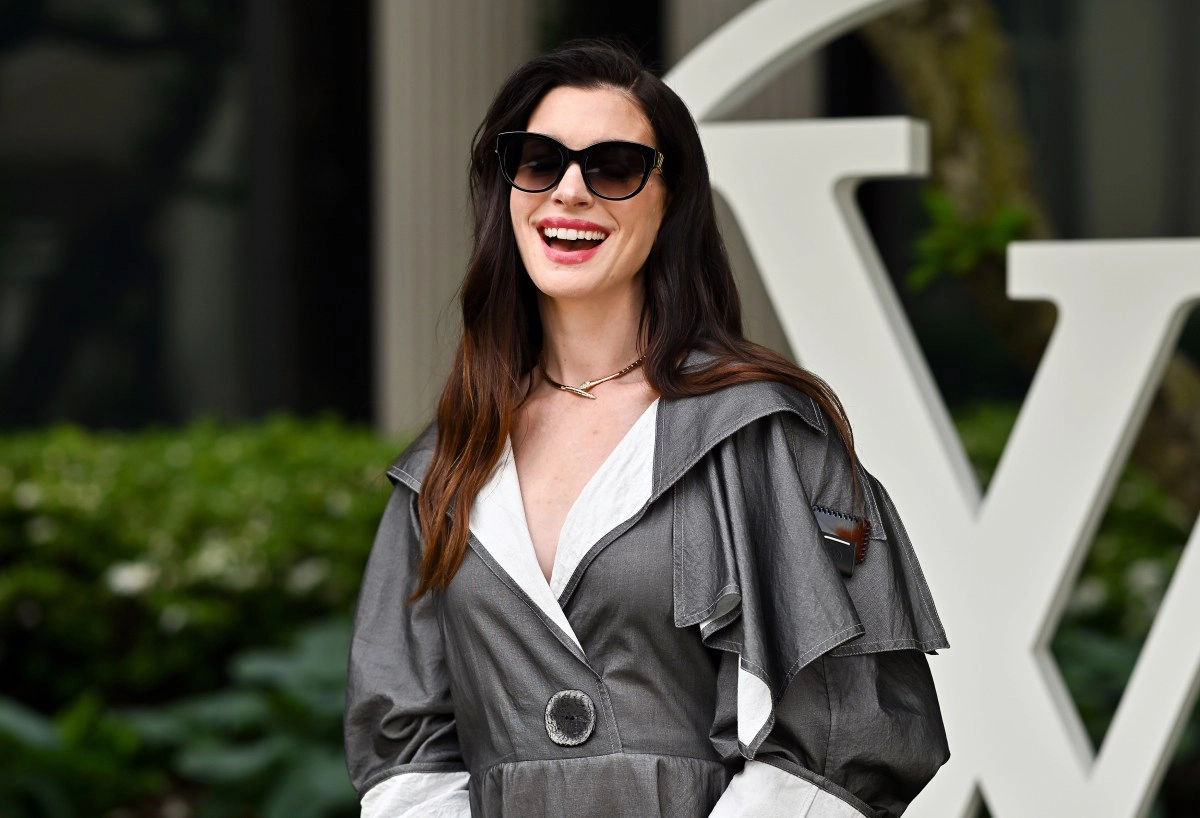 Anne Hathaway is pregnant The actress announced that she is expecting her third child at the age of 43