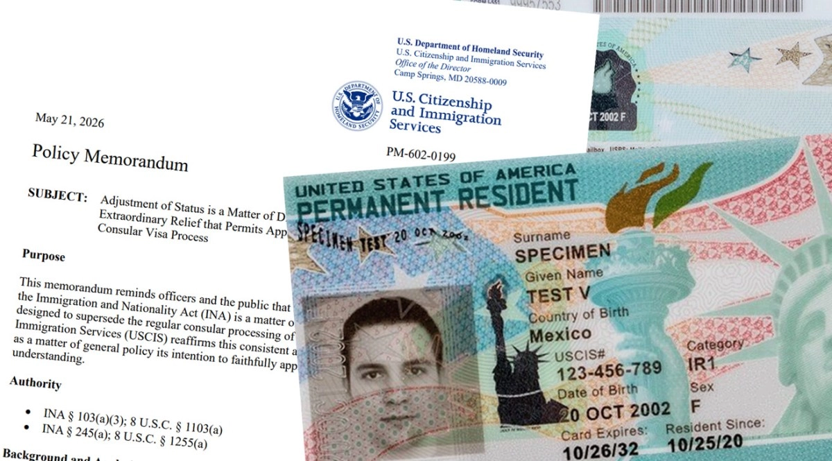 What type of immigrants would the new rule affect when applying for the Green Card