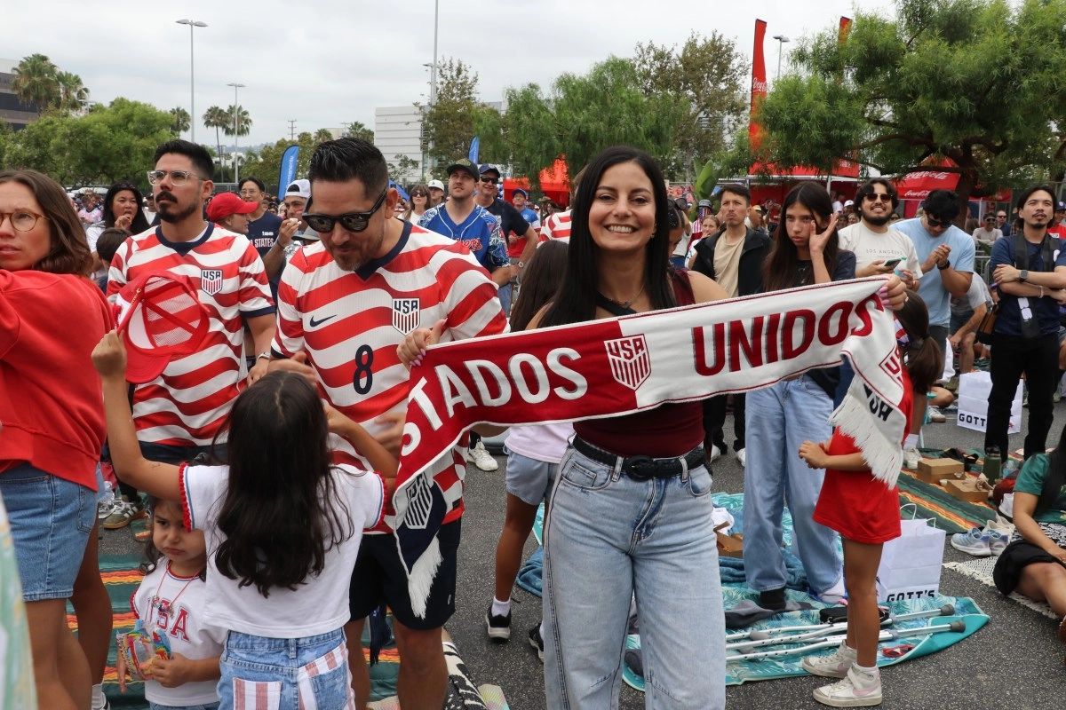 Americans put together a festival in the Fairfax District