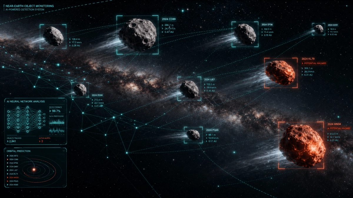 A 17yearold student revolutionizes planetary defense with an AI that hunts invisible asteroids