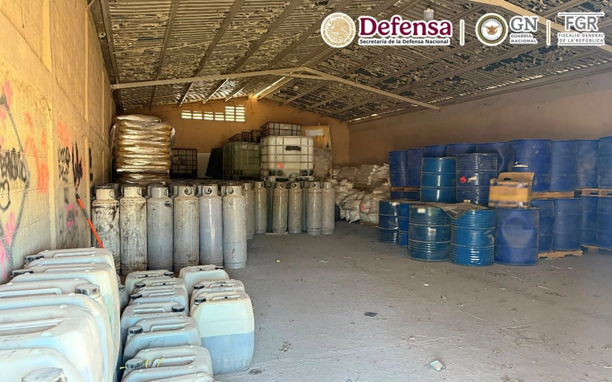 Mexico seizes methamphetamine valued at 518 million in Sinaloa It is one of the largest seizures in the history of the country