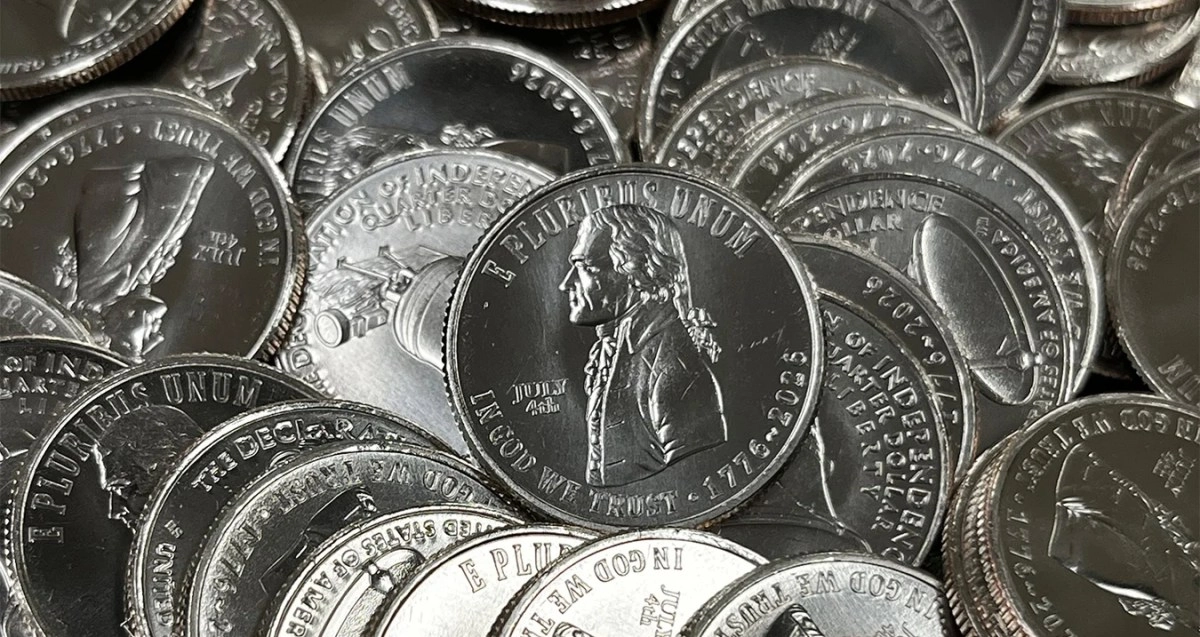 There will be new commemorative quarters for the 4th of July