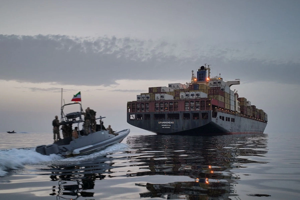 Iran attacks ship in the Strait of Hormuz and shakes attempts to achieve peace with the US