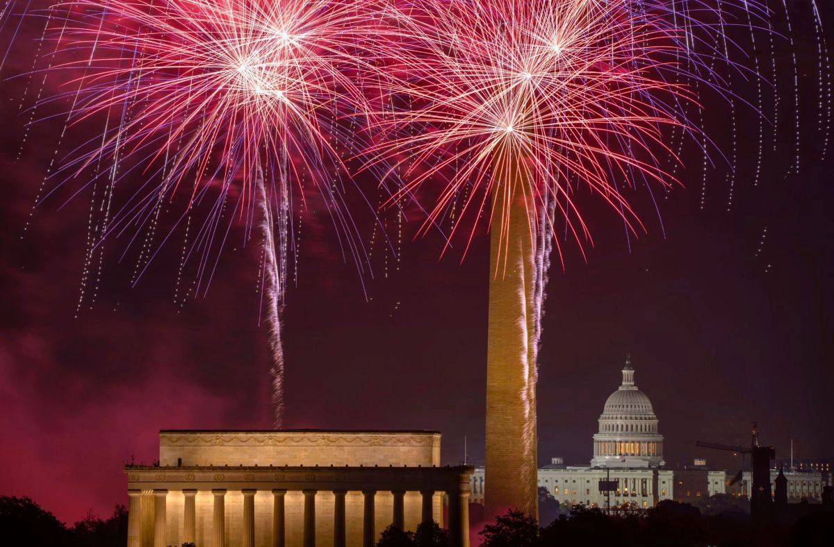 US 250th anniversary Washington prepares the biggest fireworks show