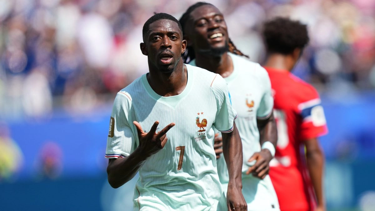 France continues its perfect pace by beating the Norwegian team with a hat trick from Dembl