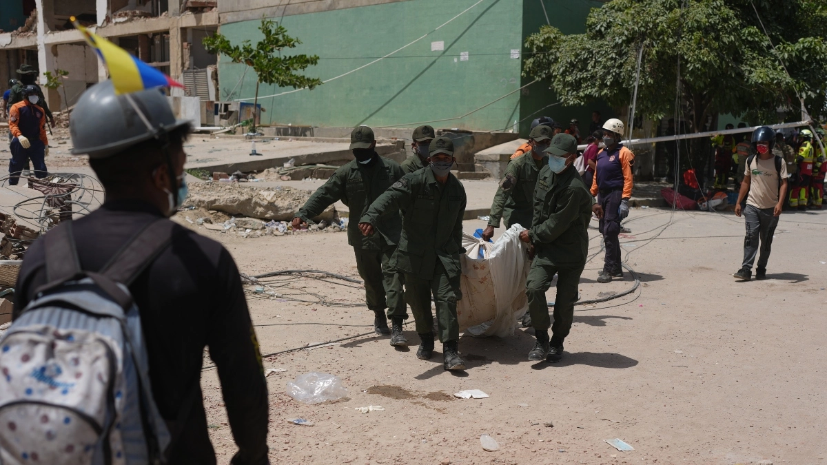 I saw huge waves of solidarity Venezuelan volunteer gives details of the search and rescue efforts