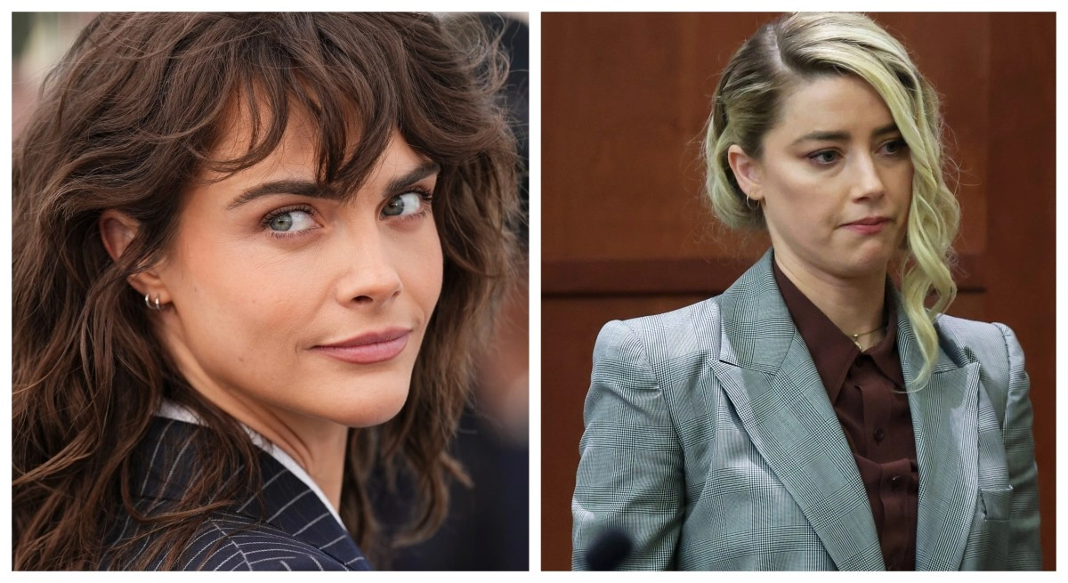 Cara Delevingne claims she and Amber Heard had a romantic relationship