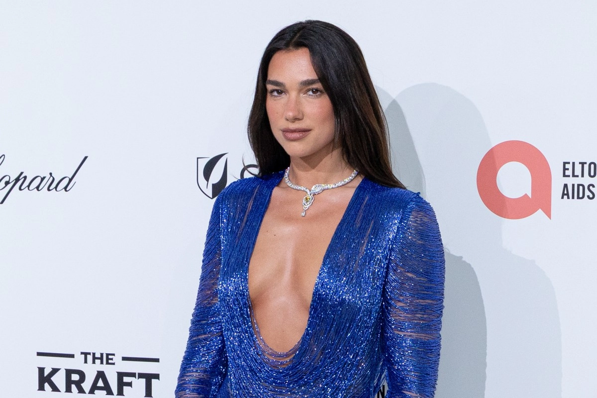 Dua Lipa opened her own library with banned books