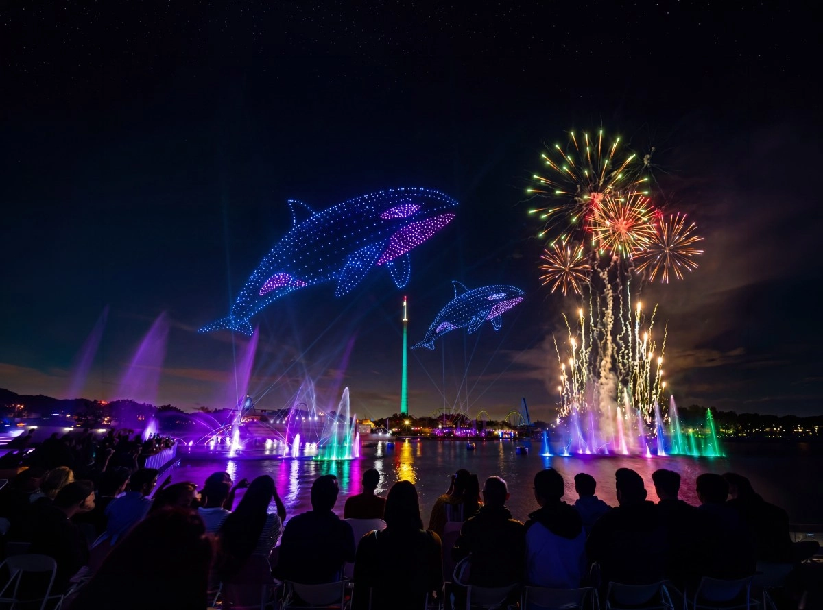 SeaWorld Orlando launches summer celebration with BBQ music and fireworks
