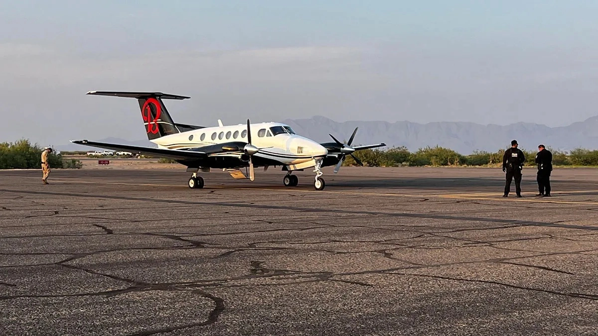 The plane used in the capture of El Mayo Zambada was donated by the FBI to a museum