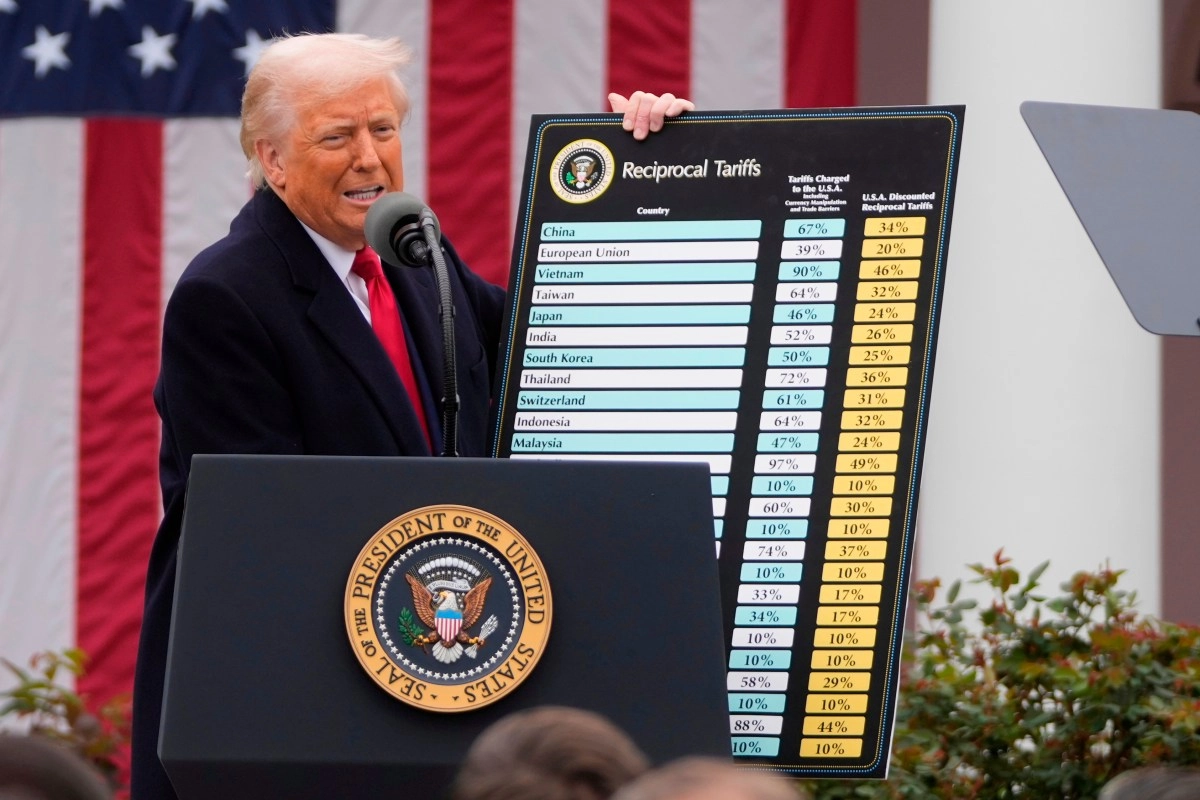 Trump claims that tariffs helped him stop eight wars and defends them as a diplomatic tool