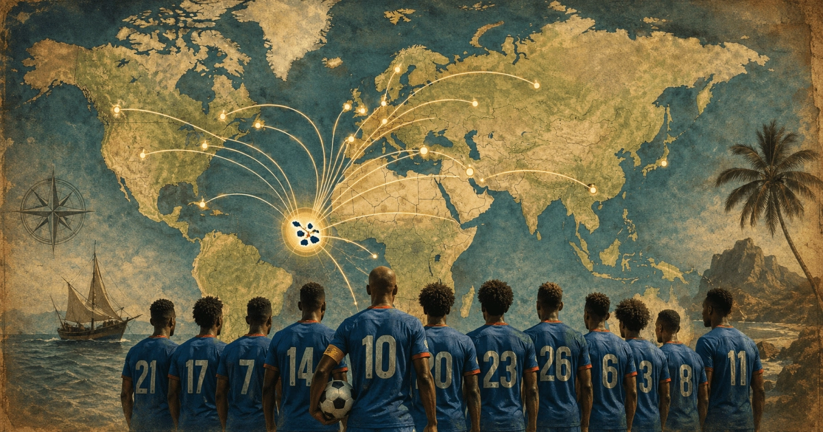 Cape Verde a selection of 26 players and almost 26 migrant stories