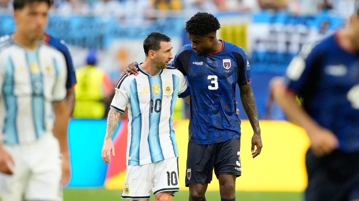 Lionel Messi had many special requests after the match with Cape Verde