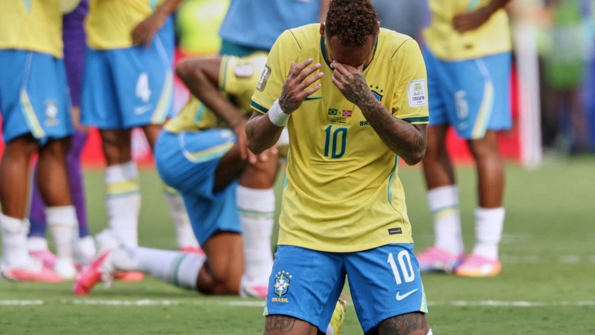 Neymar announces his retirement from the Brazil national team after elimination in the 2026 World Cup