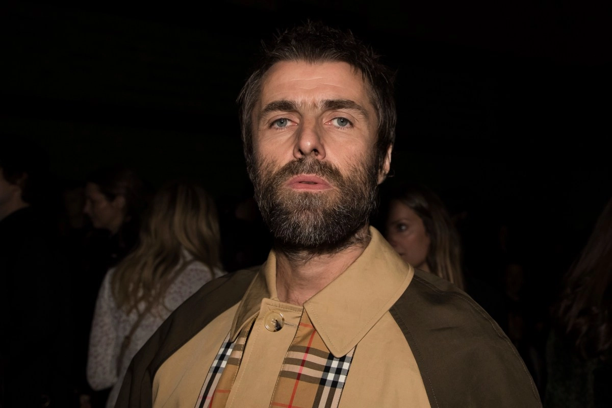 Liam Gallagher celebrates Englands victory against Mexico in the 2026 World Cup