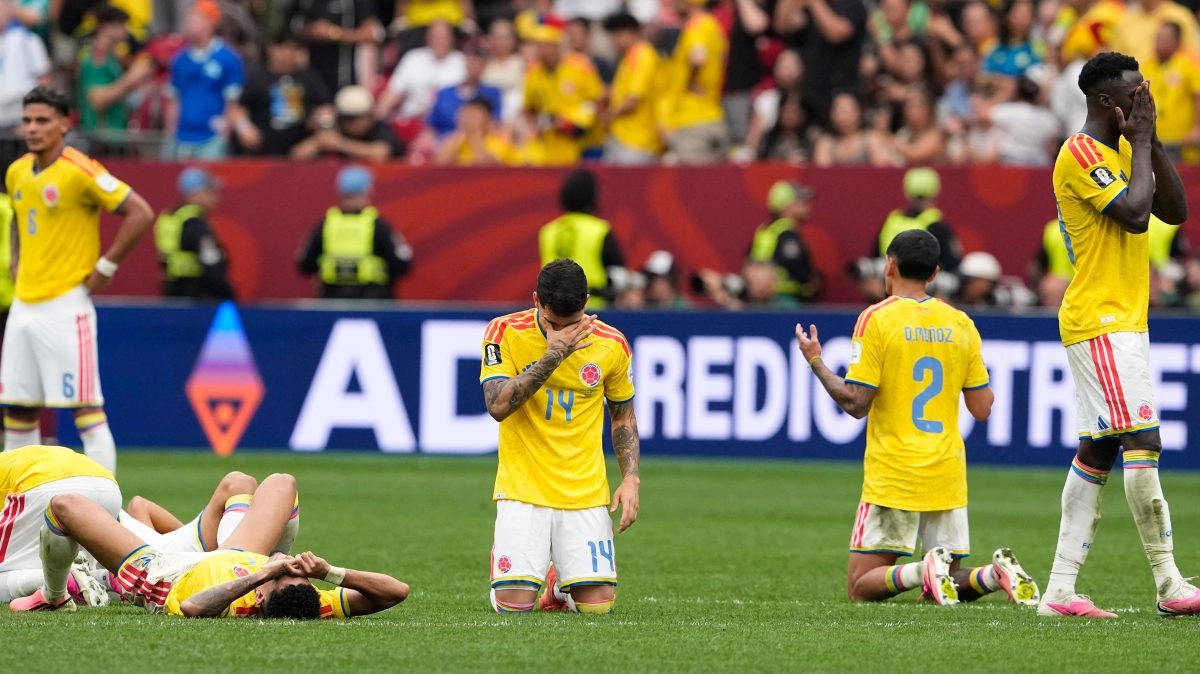 The Colombian team and the reasons why they are returning home in the round of 16 of the 2026 World Cup
