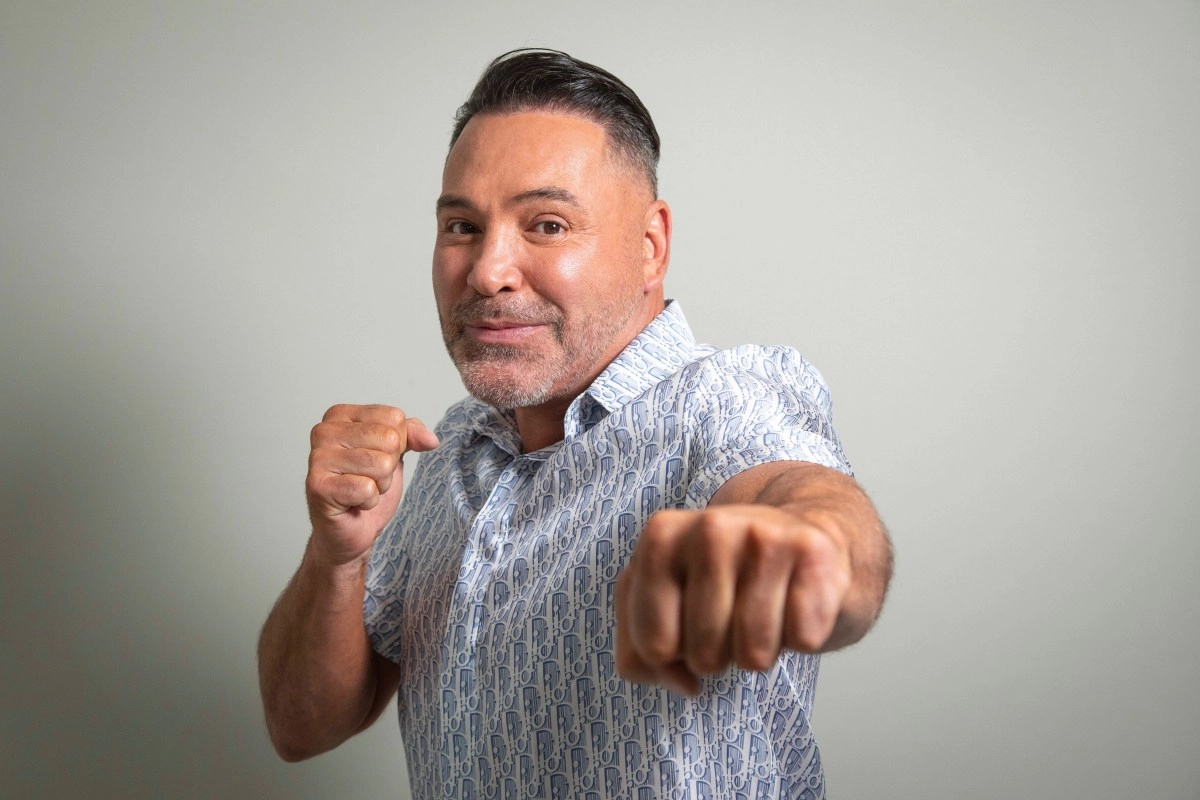 scar de la Hoya resolved his problems with Vergil Ortiz and is already working on his next fight