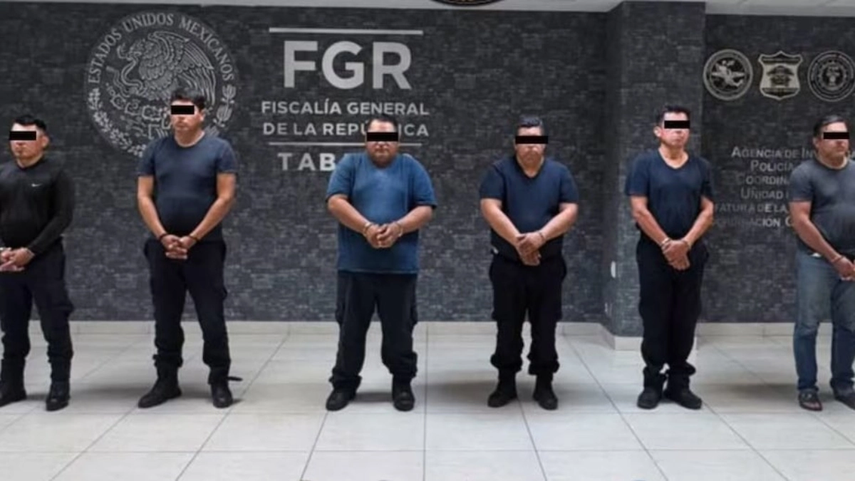 They arrest 6 Tabasco police officers accused of kidnapping and extortion
