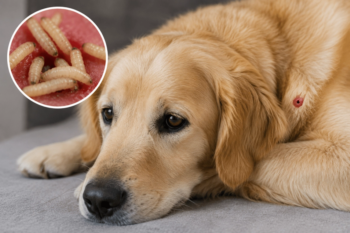 Screwworm alert in dogs and cats in Texas and New Mexico how to detect it