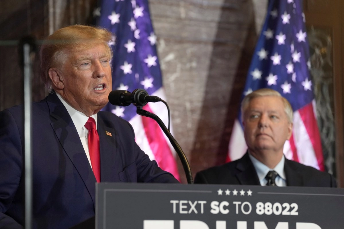Trump mourns the death of Senator Lindsey Graham and says he was a true patriot
