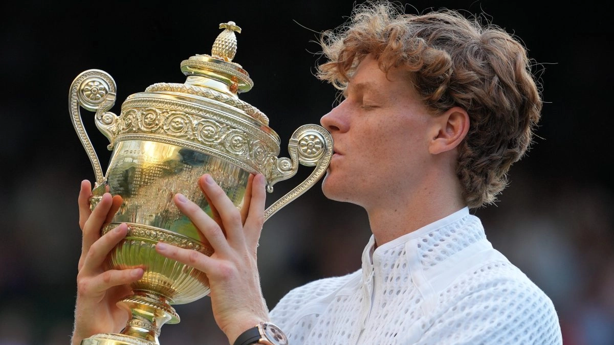 Jannik Sinner wins the twotime Wimbledon championship against Zverev
