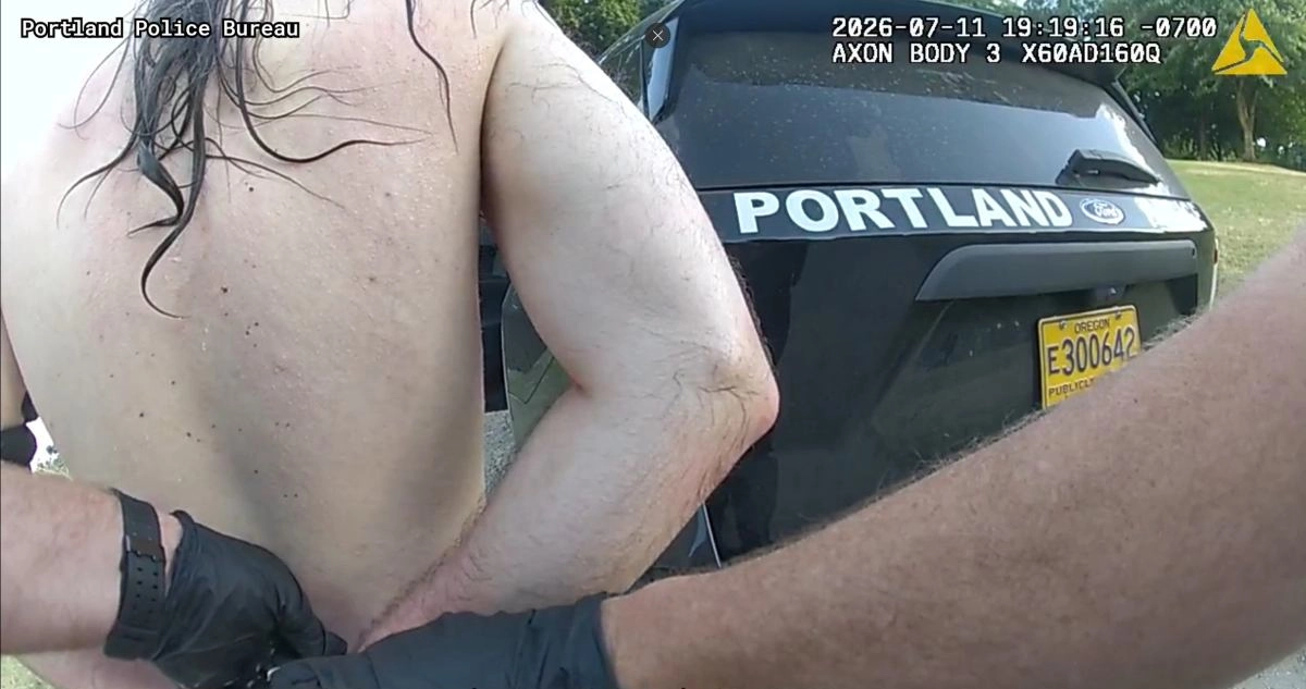 Naked man tries to kidnap 7yearold girl in Portland park and ends up arrested
