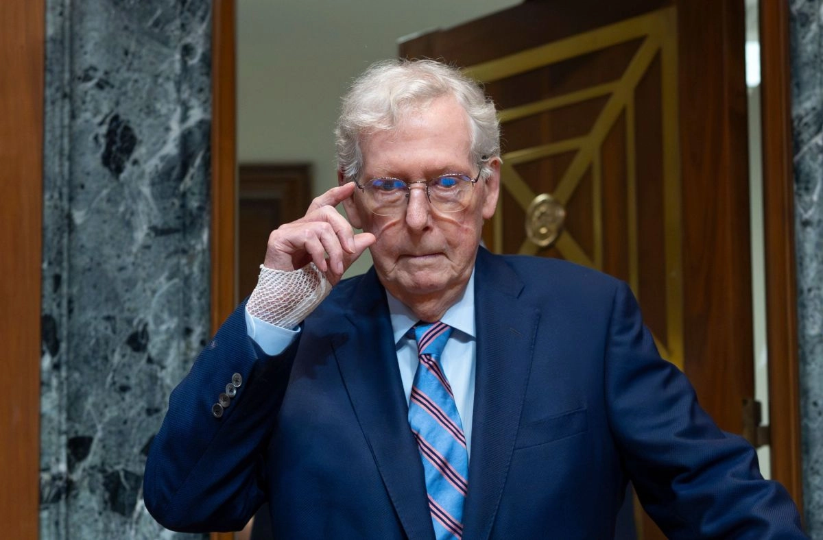 McConnell breaks silence reveals that a fall caused his hospitalization and rehabilitation