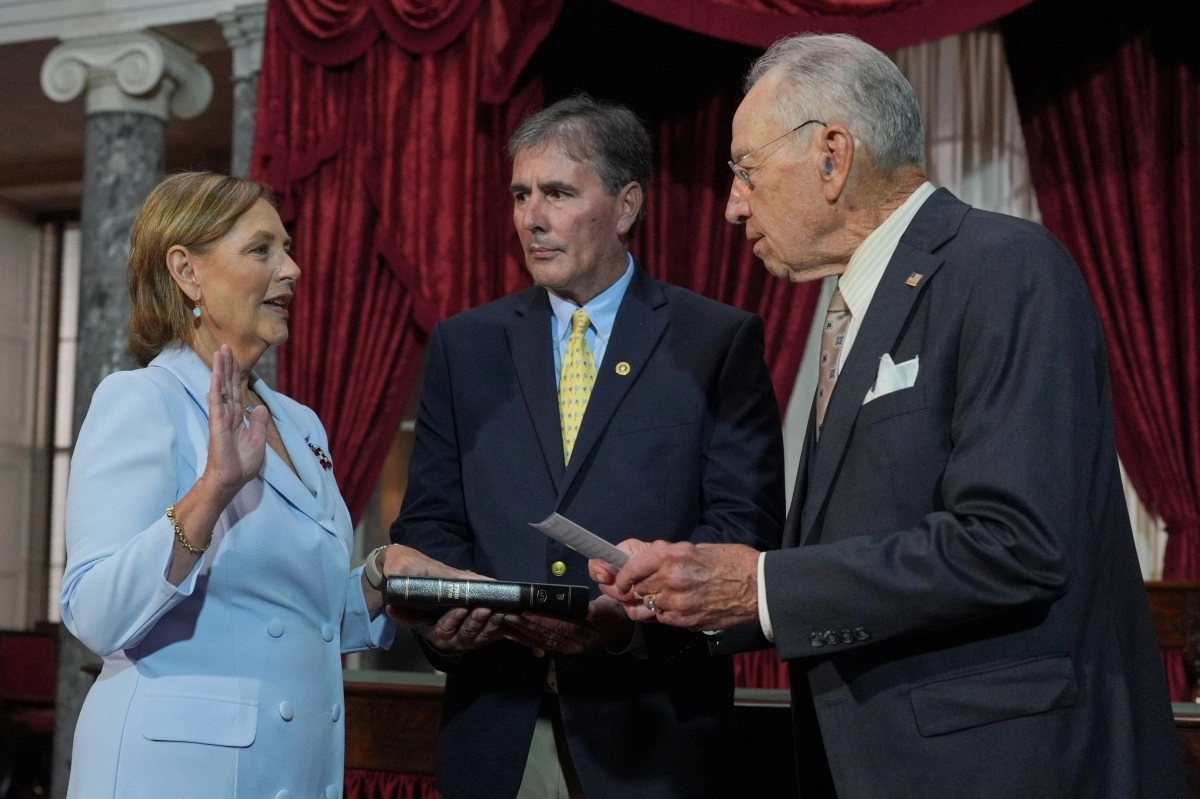 Darline Graham takes over as senator after the death of her brother Lindsey Republicans regain majority