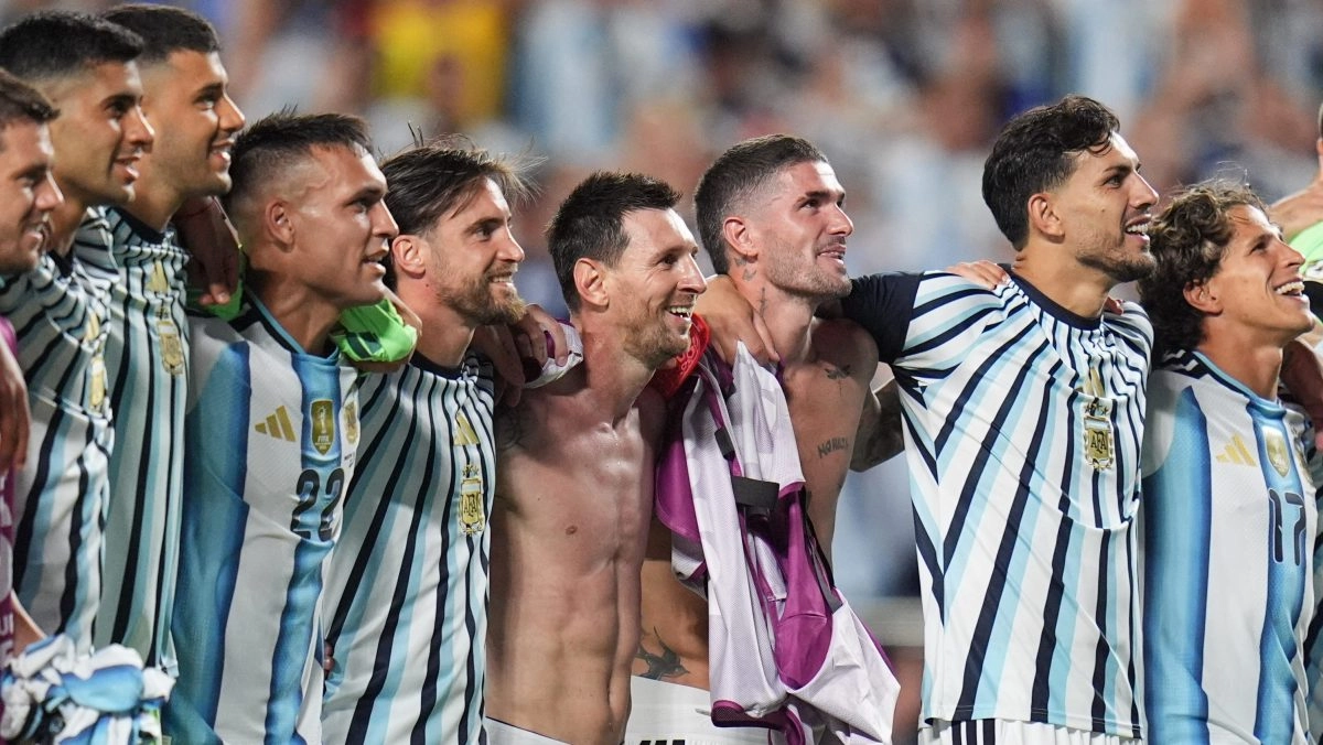 Messi prepares to face England for the first time in his career