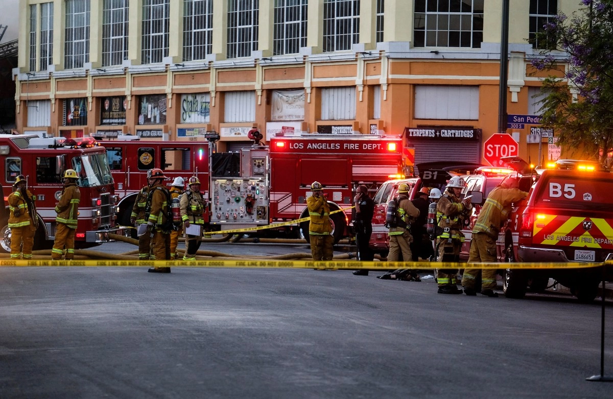 Los Angeles Mexican business destroyed in suspected arson