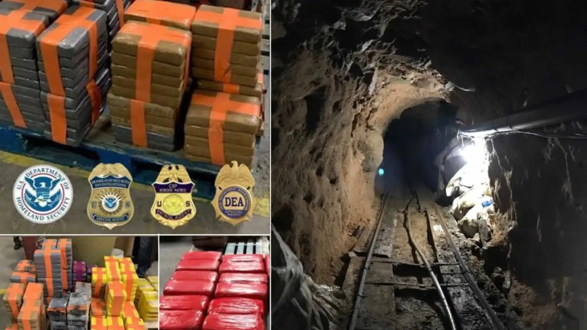 US citizen appeared in San Diego after being accused of operating a drug tunnel on the border with Mexico