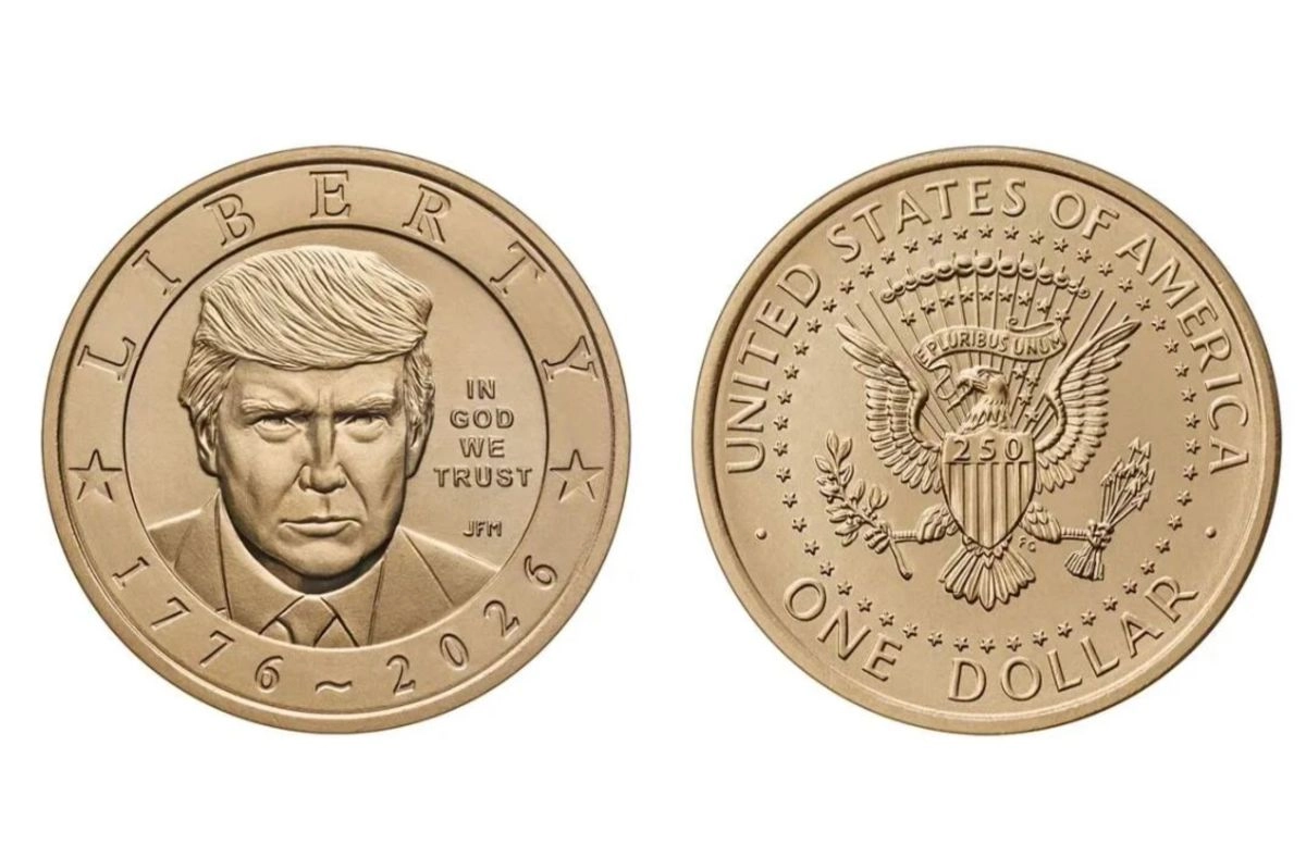 Trump will have a 1 gold coin with his face on it
