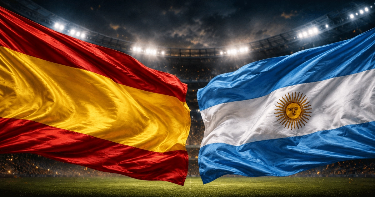 SpainArgentina from the canceled match to a World Cup final