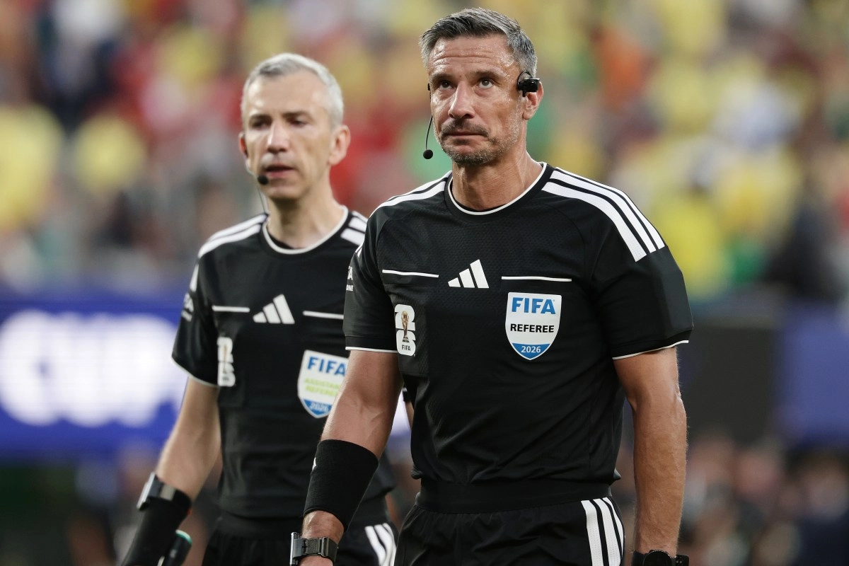 Slavko Vincic whistled once for Argentina and five for Spain all the results