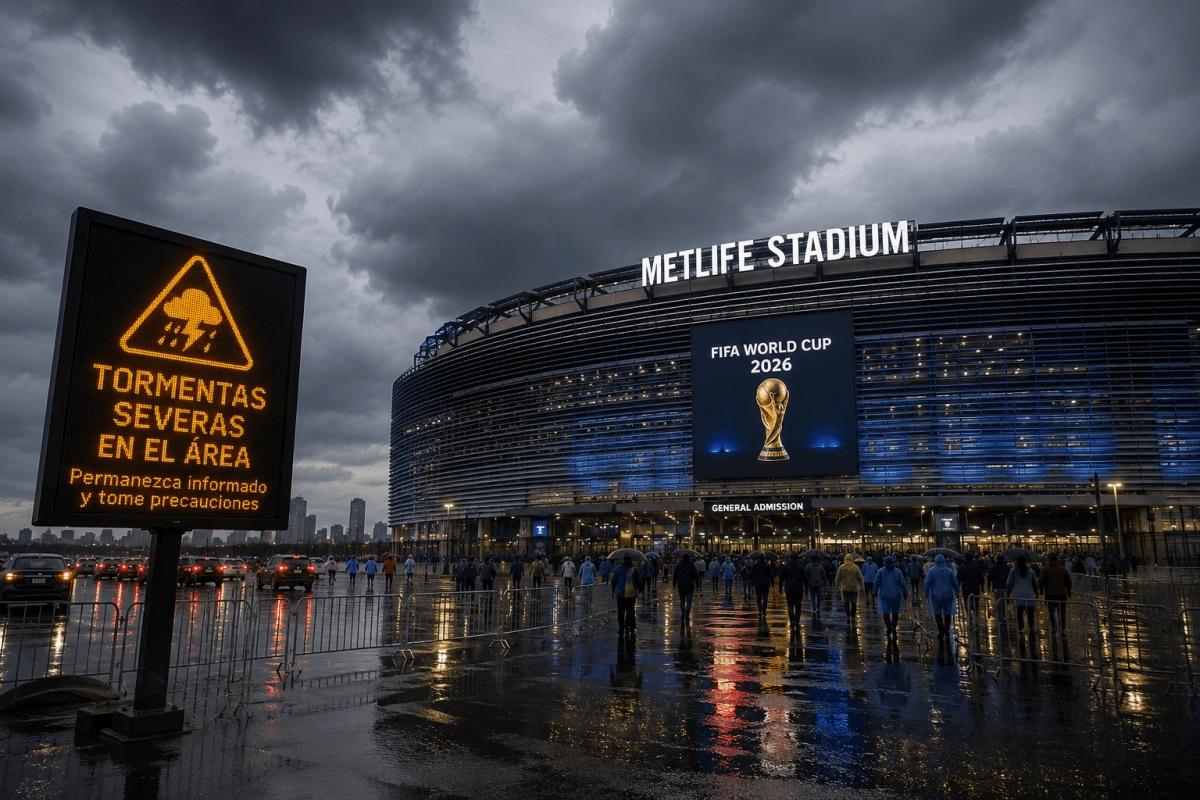 Severe storms threaten New York what can happen to the World Cup matches