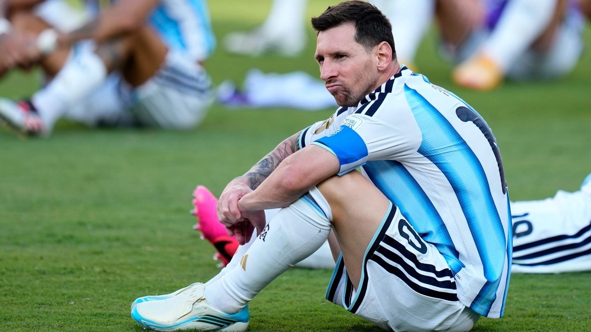 Messi arrived on a private plane on vacation to Argentina Inter Miami will wait for him as long as necessary