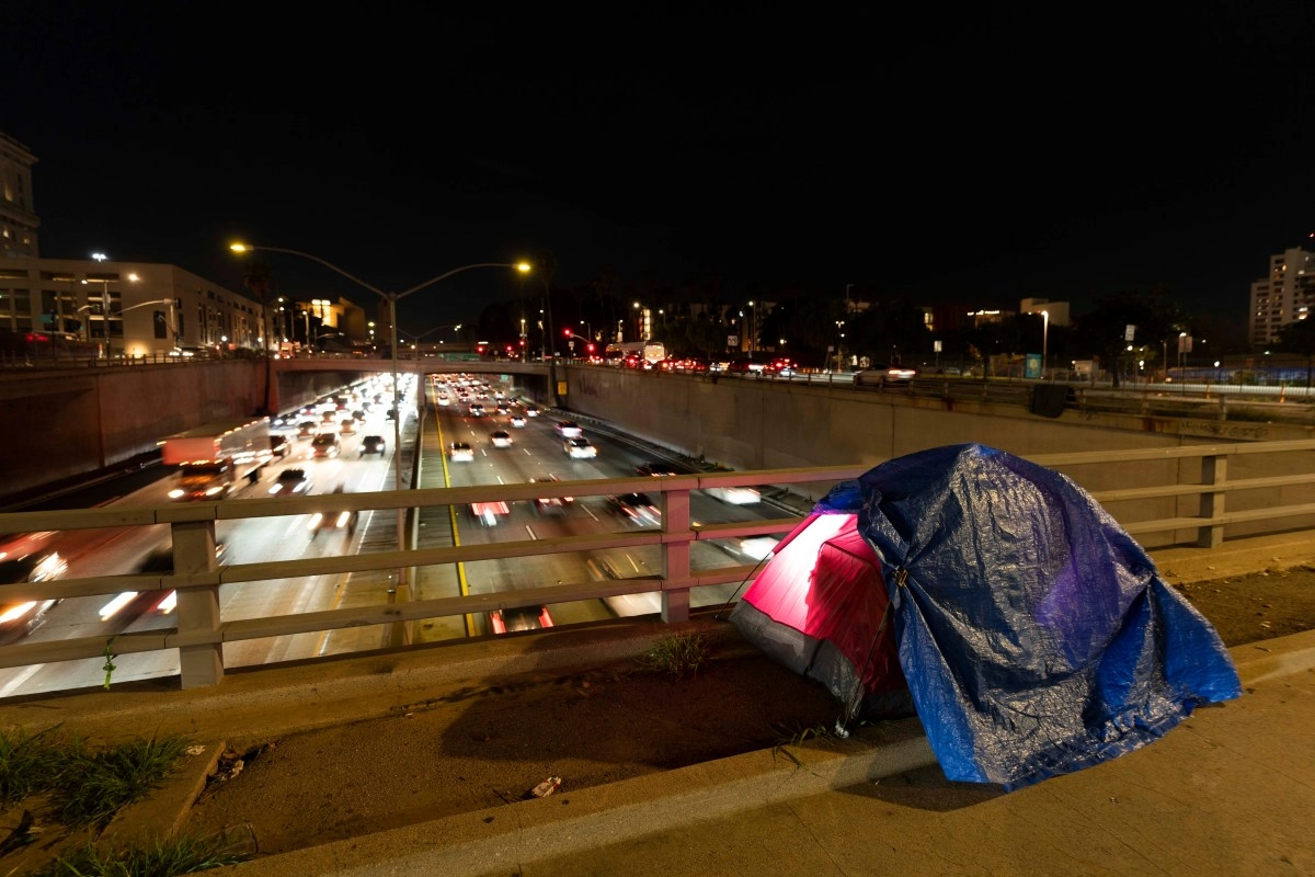 Number of homeless increases in Los Angeles in 2026