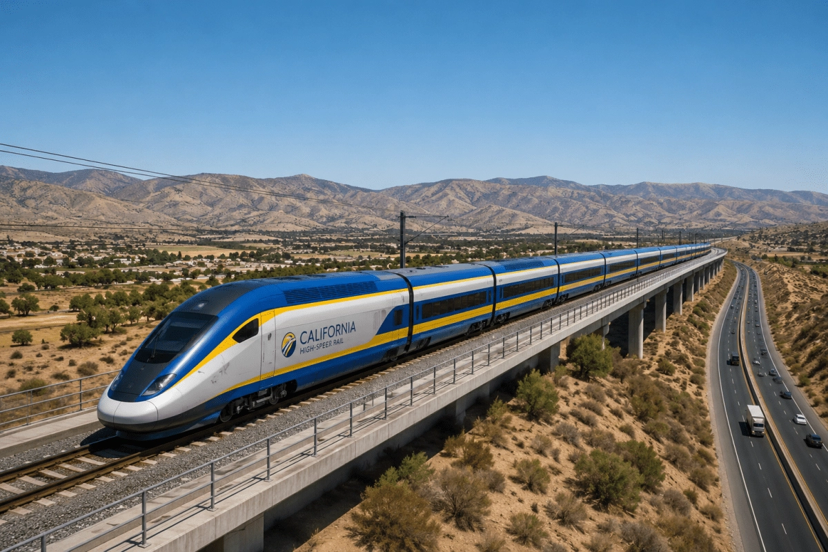 California moves forward with a key connection to link its high-speed rail with the route to Las Vegas