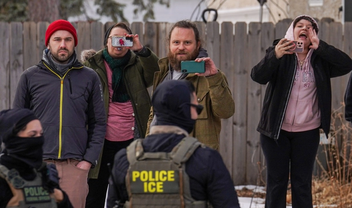 Lawsuit seeks to stop the Trump administration from creating a blacklist of those who observe ICE actions