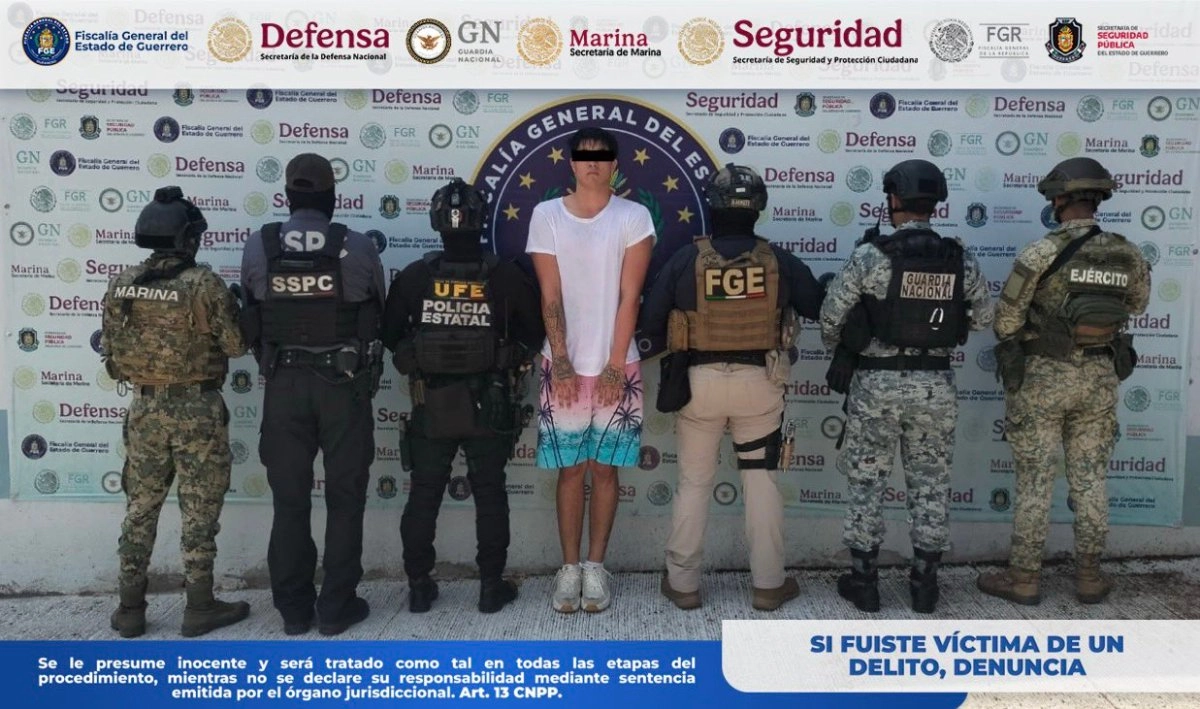 They arrest El Palma alleged member of the CJNG and generator of violence in southern Mexico