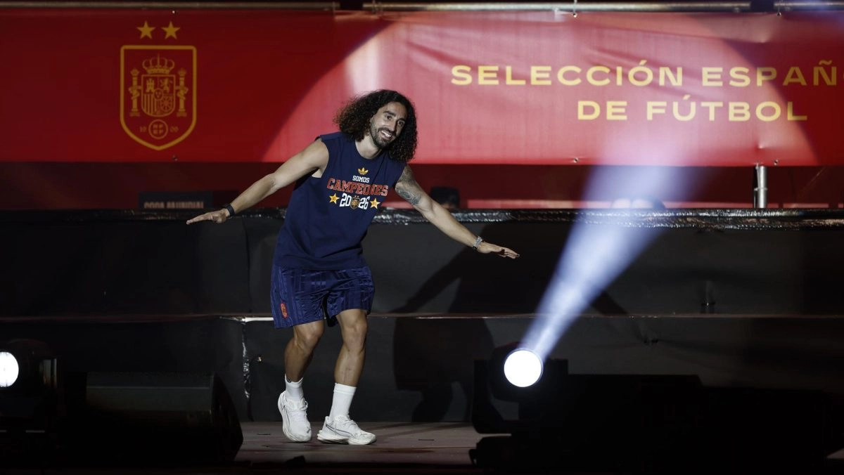 A memory for life: Cucurella tattooed Luis de la Fuente's face after winning the 2026 World Cup