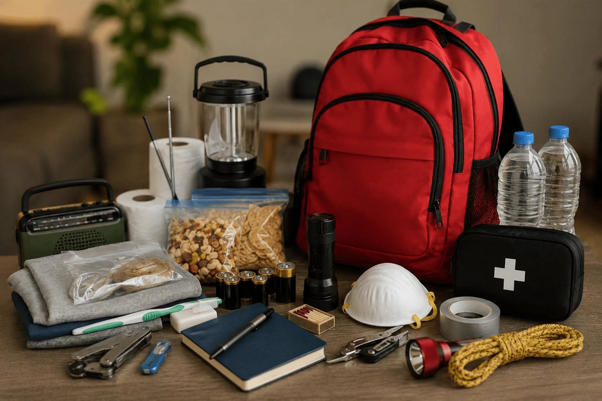 What you should have at home if there is a fire nearby: the basic kit to evacuate in time