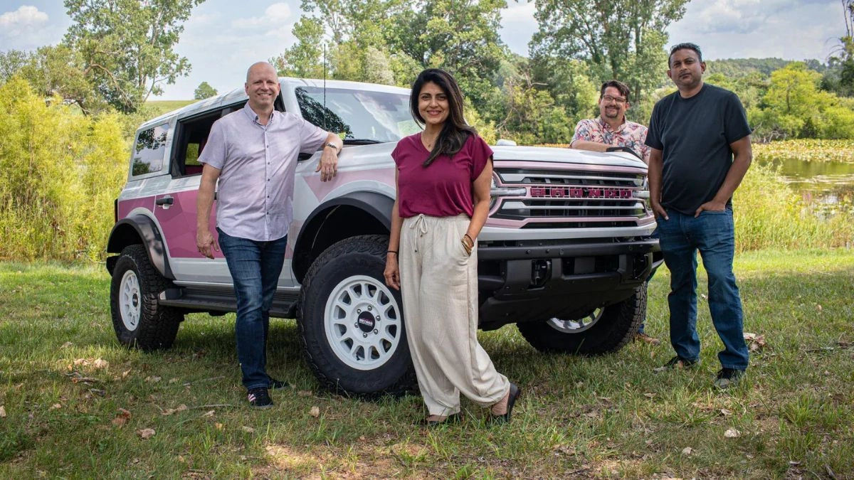 Ford launches a pink Bronco that was born from the landscapes of Utah