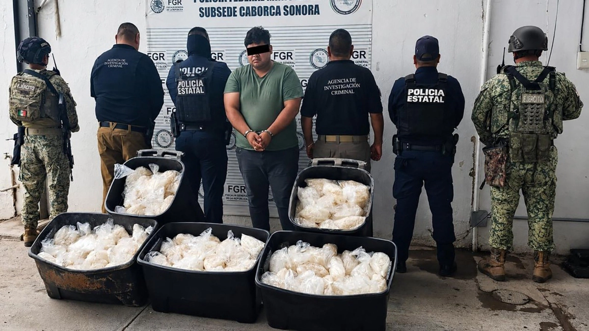 Mexican Army seizes 200 kilos of methamphetamine hidden in hose reels