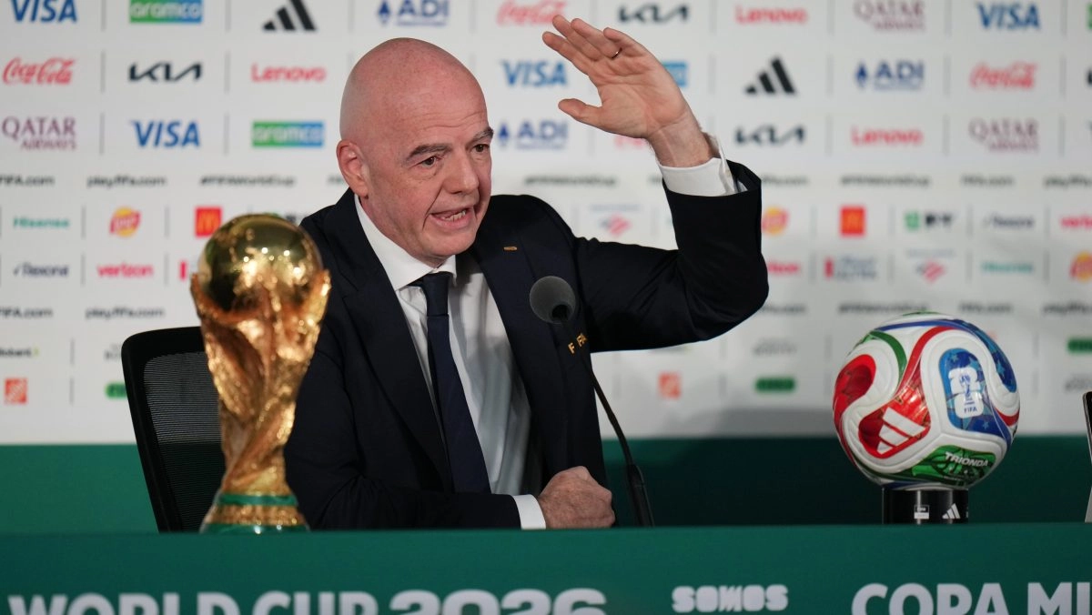 Infantino puts the handbrake on the plan to raise $20 billion dollars
