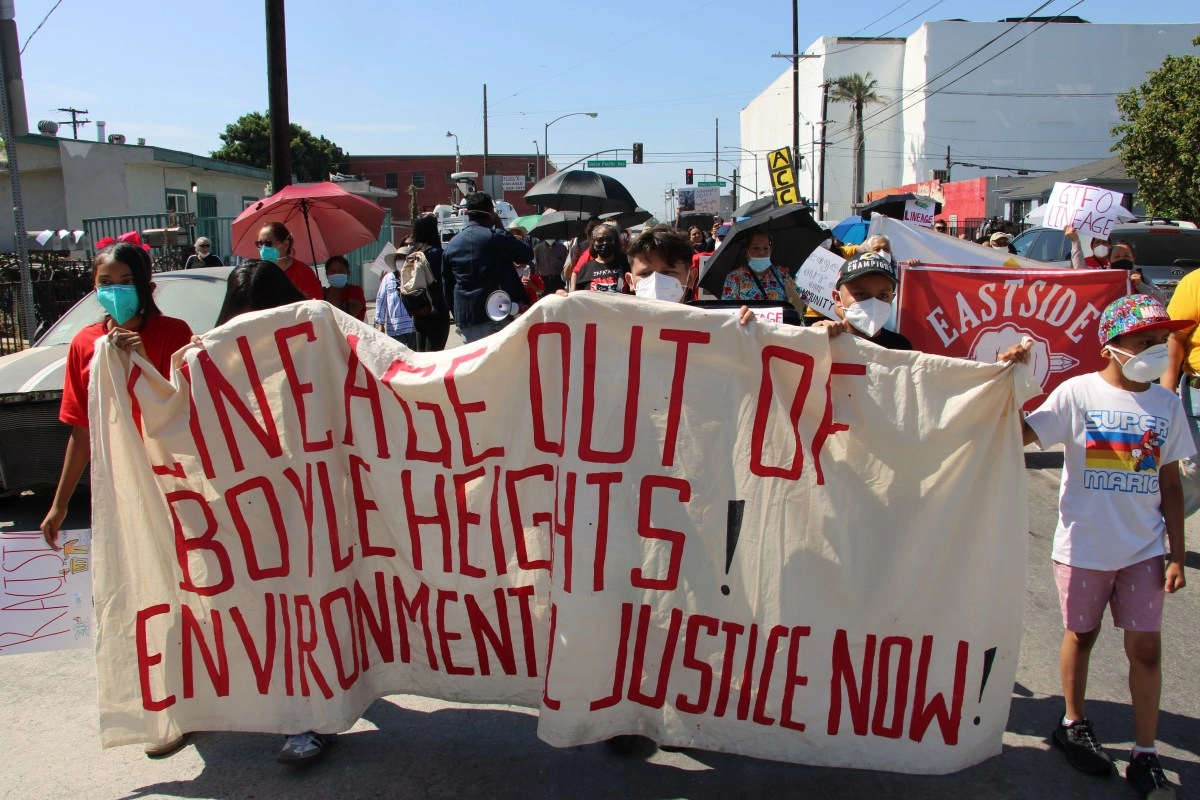 Boyle Heights residents warn they won't vote for Bass if Lineage continues operating in the area