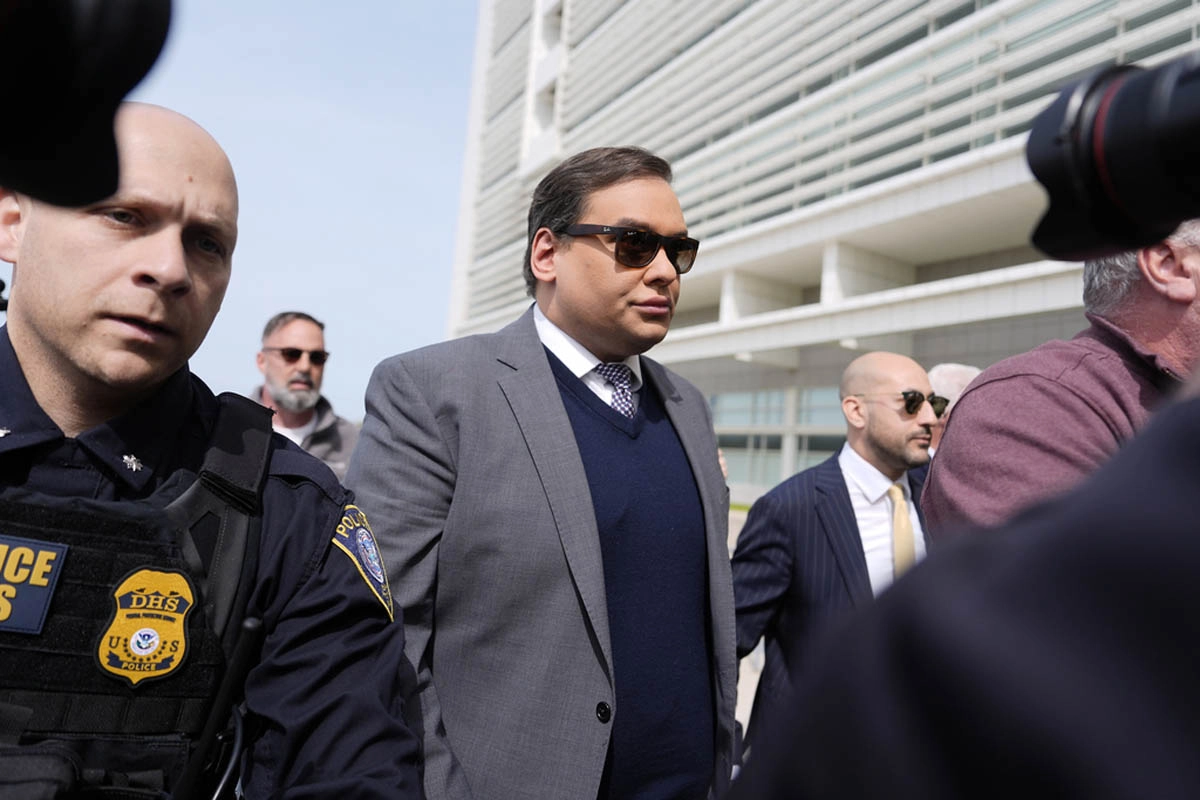 George Santos is fined for participating in a manipulated bet and is prohibited from operating on the stock market